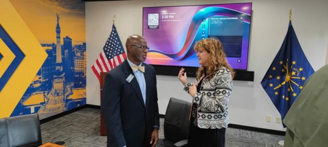 Новини Житомира - фото з Віталій Бунечко зустрівся з представниками компаній оборонного сектору на майданчику Корпорації з економічного розвитку Індіани