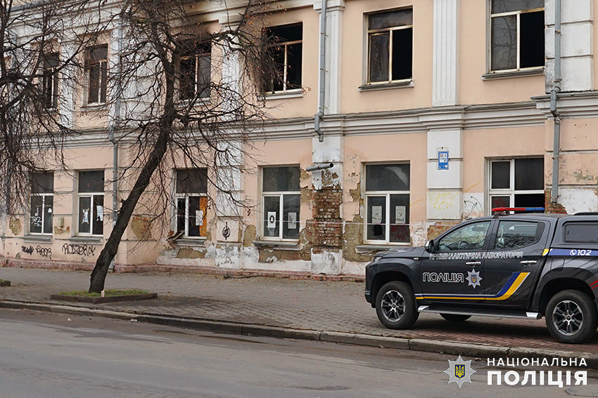 Новини Хмельницького - фото з Колишній музколедж на Проскурівській – підпалили. Є підозрювані, – поліція