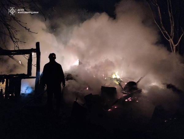 Новини Житомира - фото з За добу рятувальники Житомирщини погасили 6 пожеж