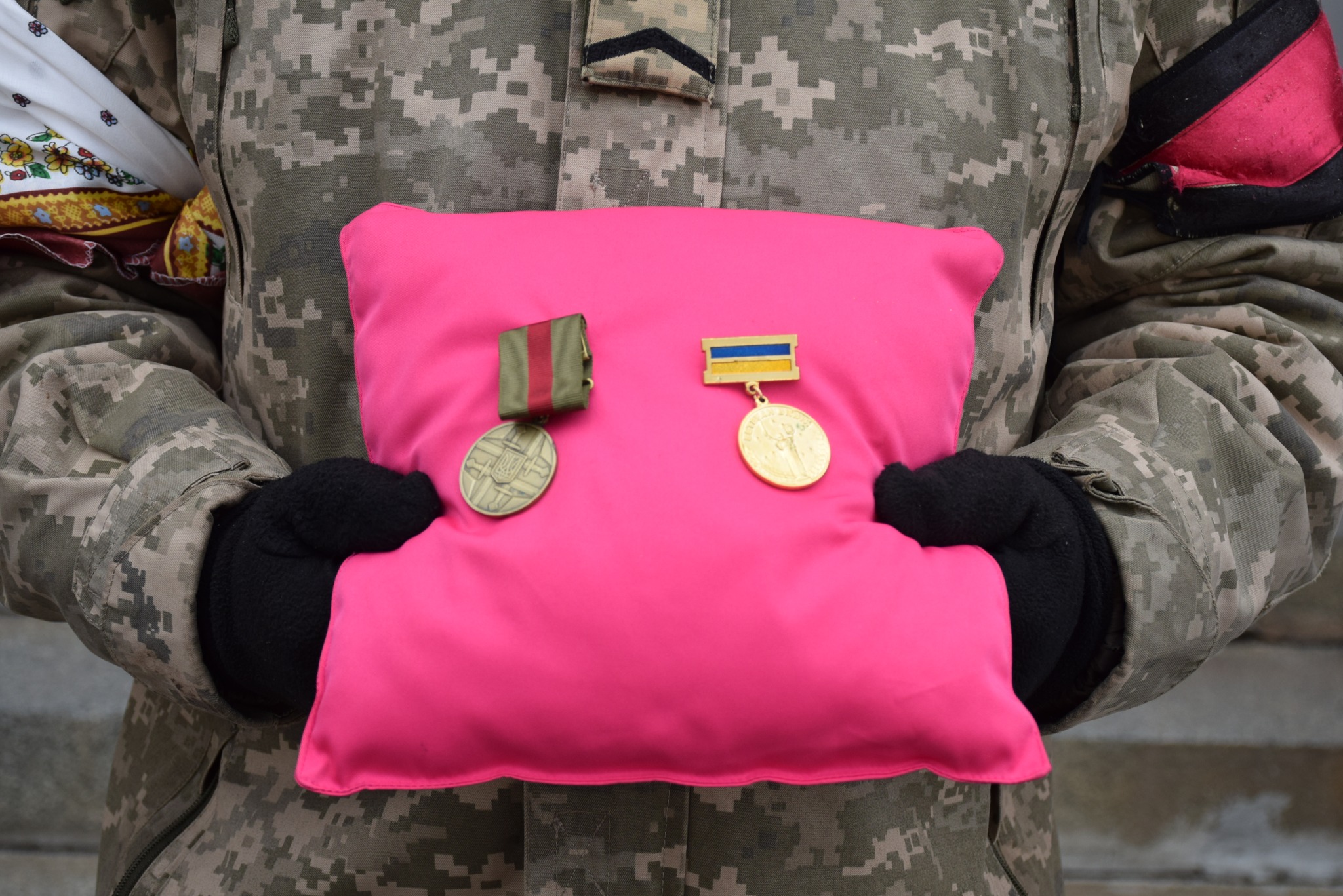 Новини Хмельницького - фото з Олег Кондратьєв та Юрій Гринь: з двома бійцями попрощались у Шепетівці