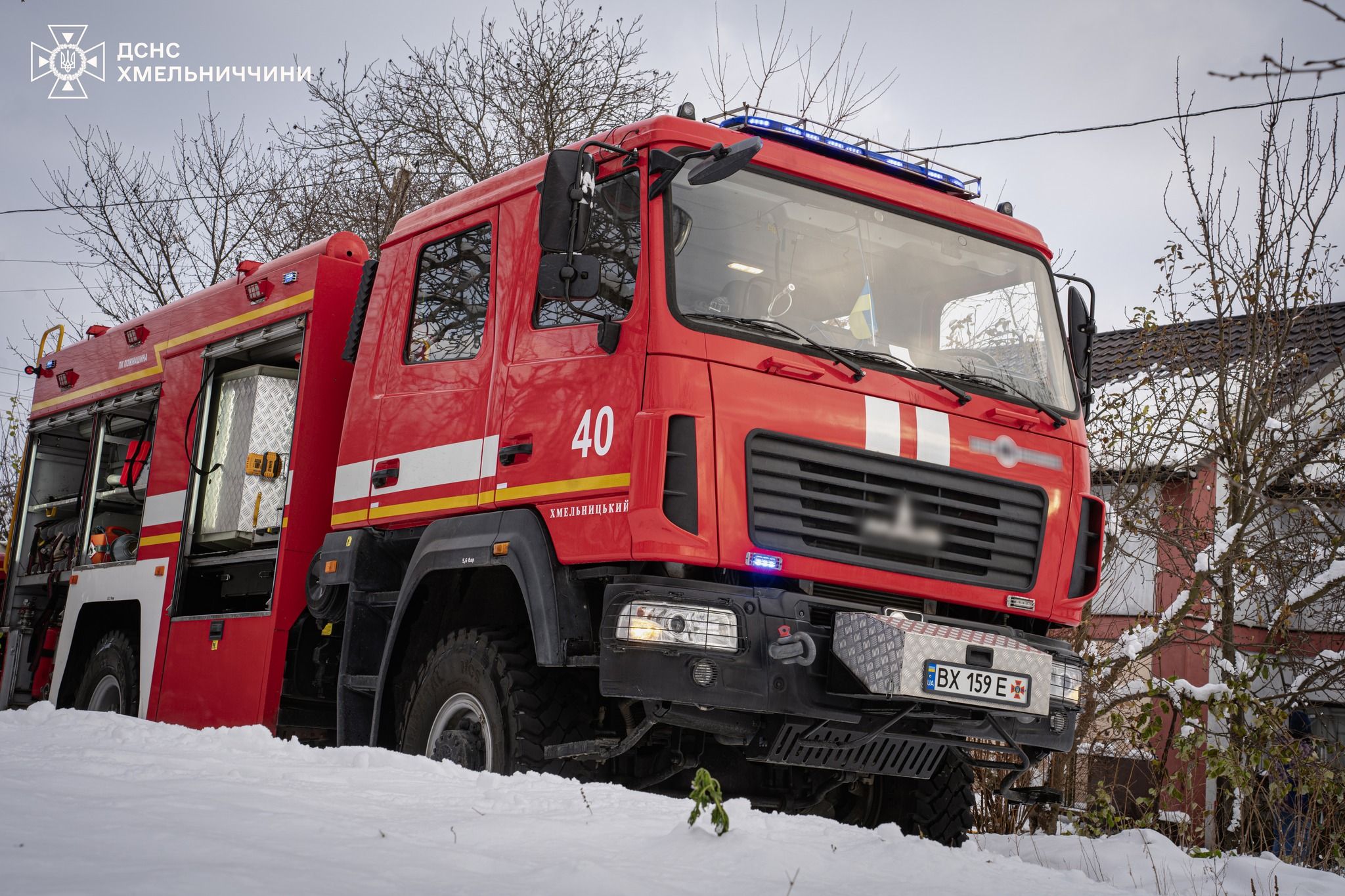 Новини Хмельницького - фото з У Дубовому горів будинок