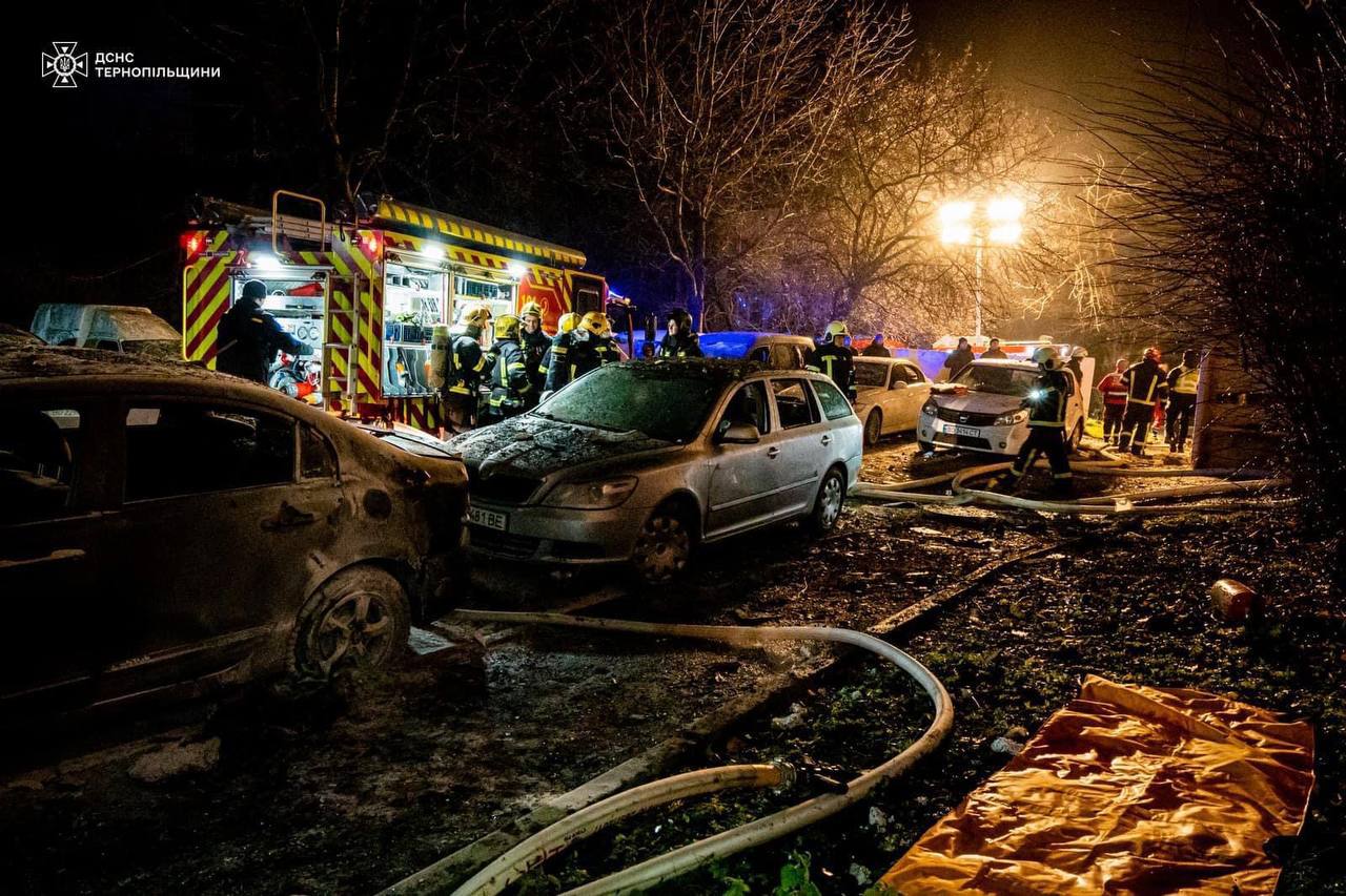Новини Тернополя - фото з Шахед влучив у житловий будинок у Тернополі: є загиблий