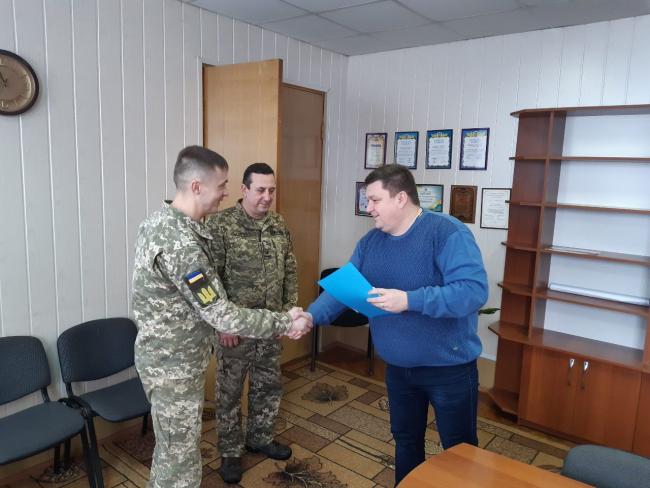 Новини Вінниці - фото з У Вінниці новий голова міського ТЦК. Ним став 31-річний підполковник Сергій Кулик