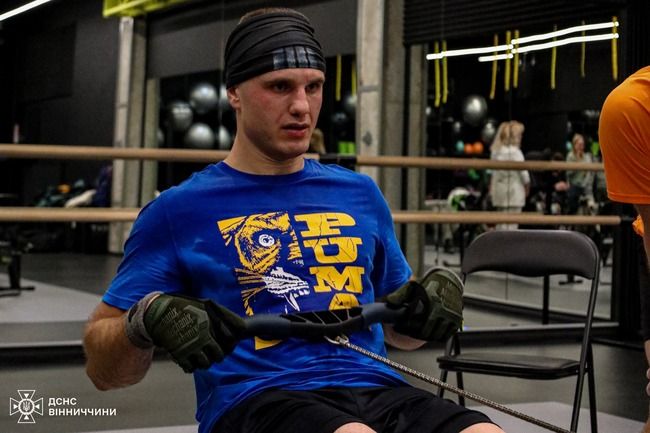 Новини Вінниці - фото з Вінницький рятувальник встановив рекорд України на гребному тренажері