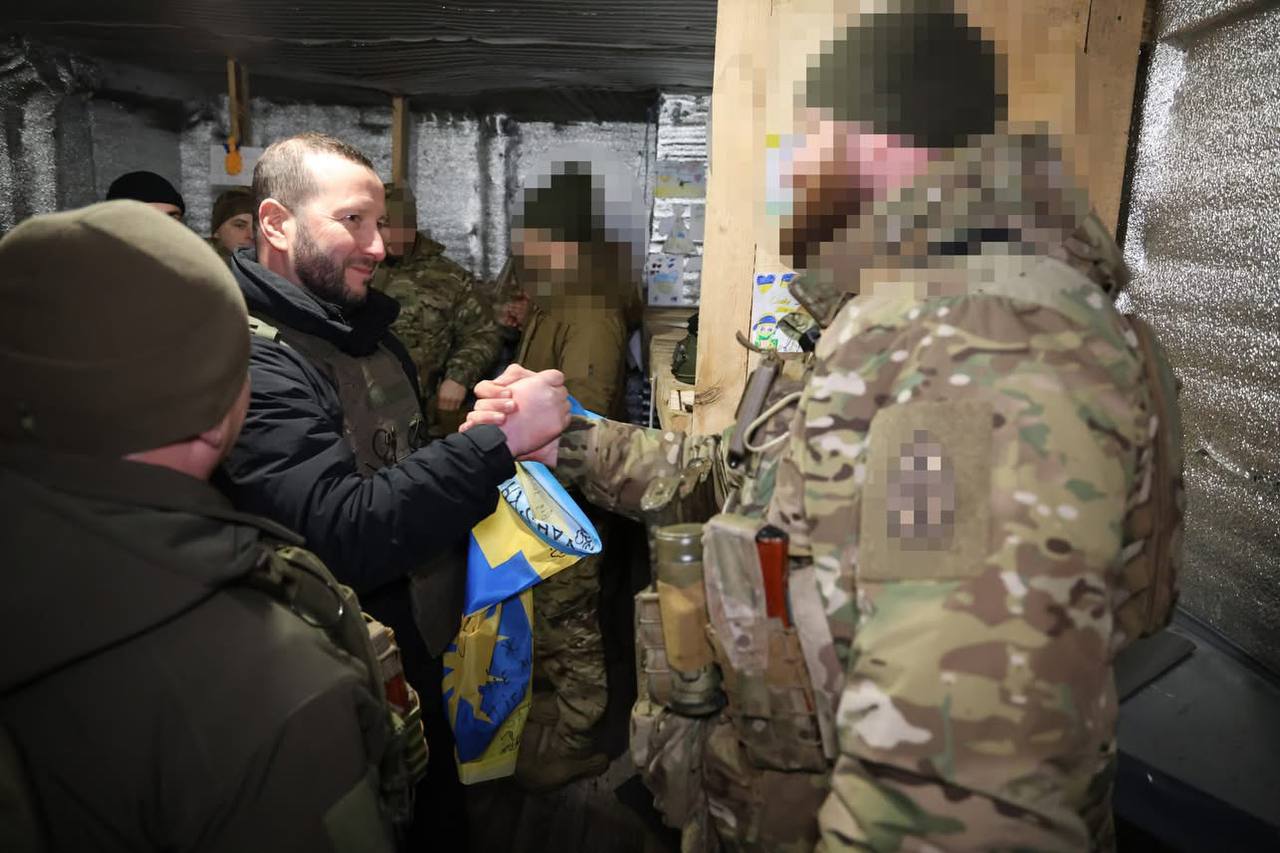 Новини Хмельницького - фото з Начальник Хмельницької ОВА Сергій Тюрін побував на передовій: мета візиту