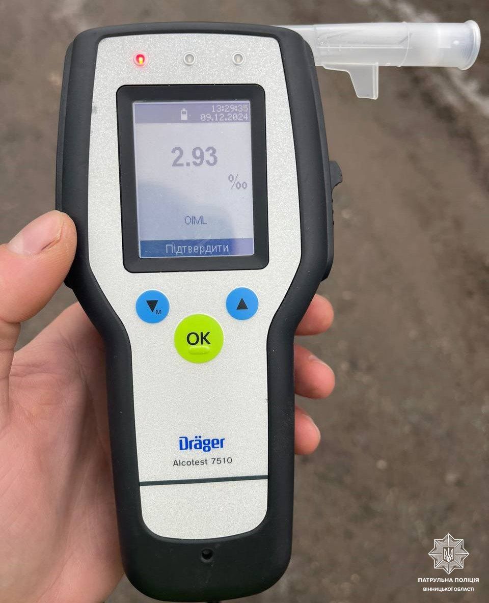 Новини Козятина - фото з Їхав п'яний, без прав, номерів та ще й втікав від патрульних