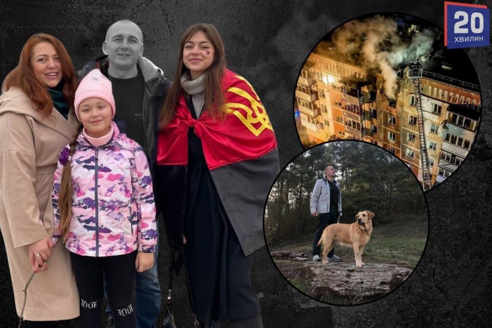 Новини Тернополя - фото з Комунальники розбирають рештки речей у тернопільській квартирі, яка згоріла внаслідок влучання дрона «Татко гуляє з Боні». Як тернопільська родина оговтується після влучання дрона у квартиру