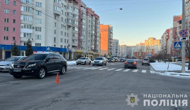 Новини Вінниці - фото з На «зебрі» по Зодчих водій Lexus збив пішохода. Потерпіла у лікарні