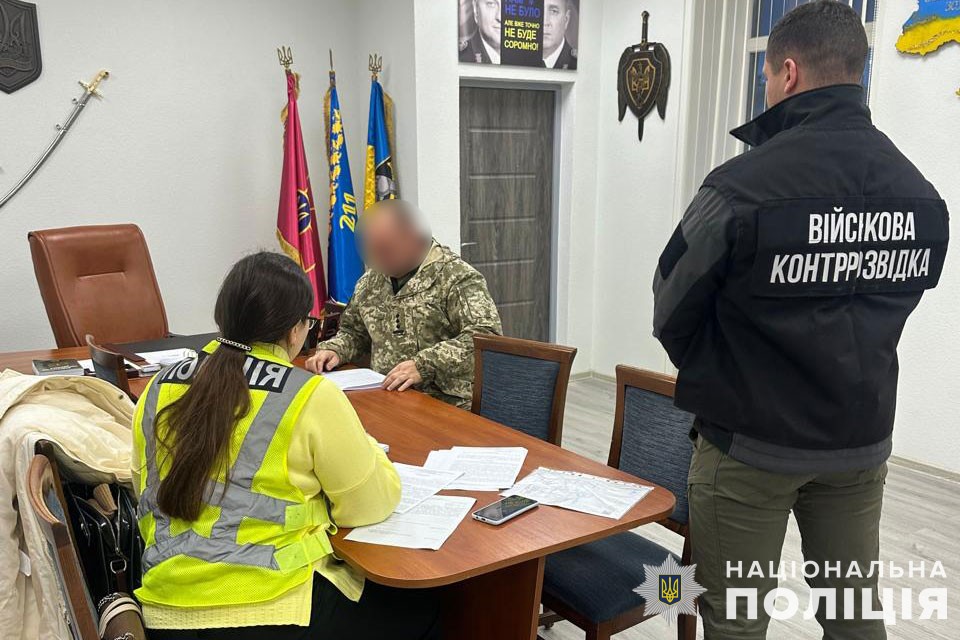 слідчі поліції тернопільщини повідомили про підозру командиру однієї із військових частин у зловживанні службовим становищем