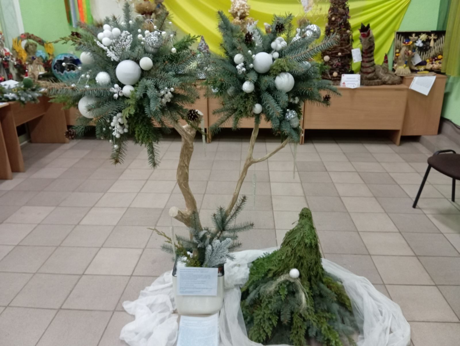 Новини Тернополя - фото з У Тернополі визначили переможців обласної виставки-конкурсу «Замість ялинки — зимовий букет»