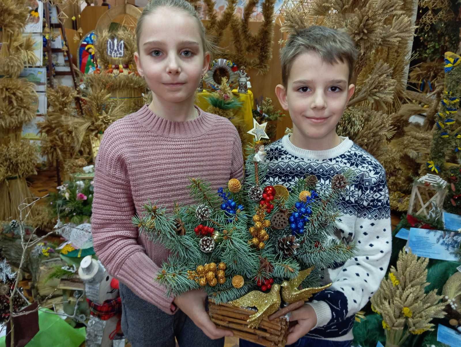 Новини Тернополя - фото з У Тернополі визначили переможців обласної виставки-конкурсу «Замість ялинки — зимовий букет»