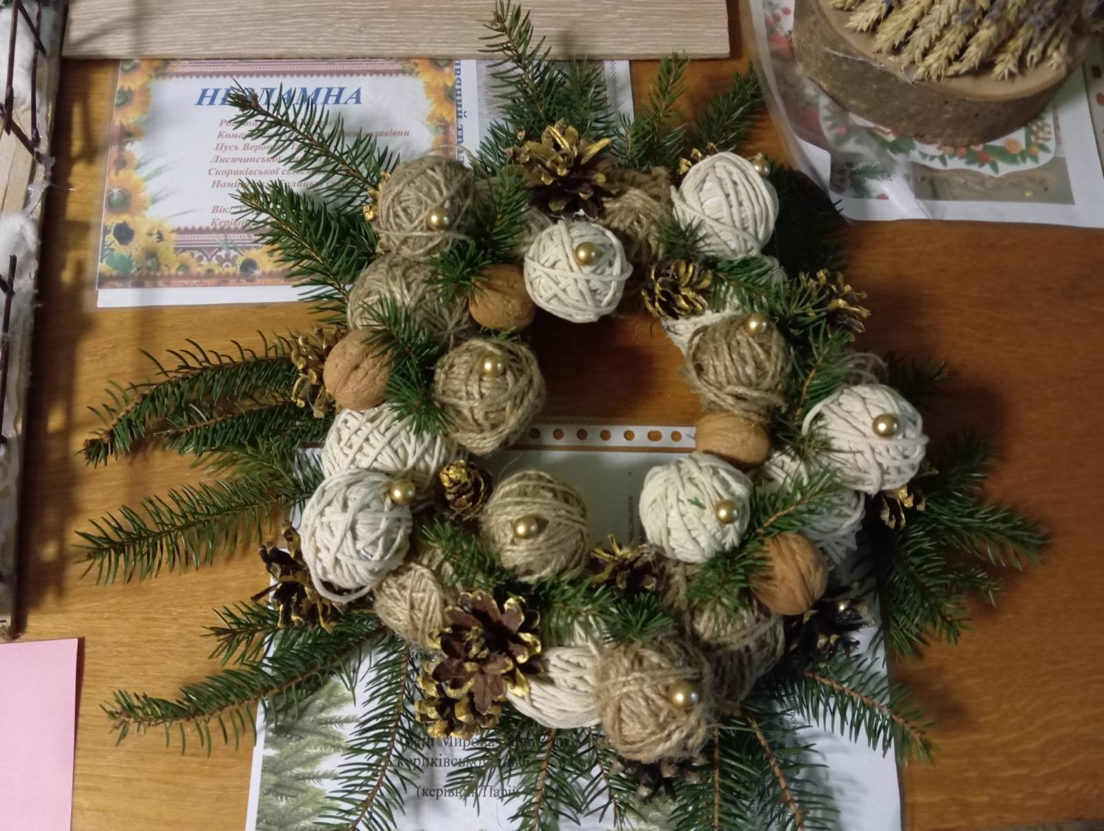 Новини Тернополя - фото з У Тернополі визначили переможців обласної виставки-конкурсу «Замість ялинки — зимовий букет»