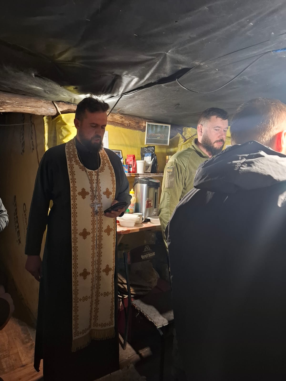 Новини Тернополя - фото з З молитвою і кутею: як наші воїни відзначили Різдво Христове