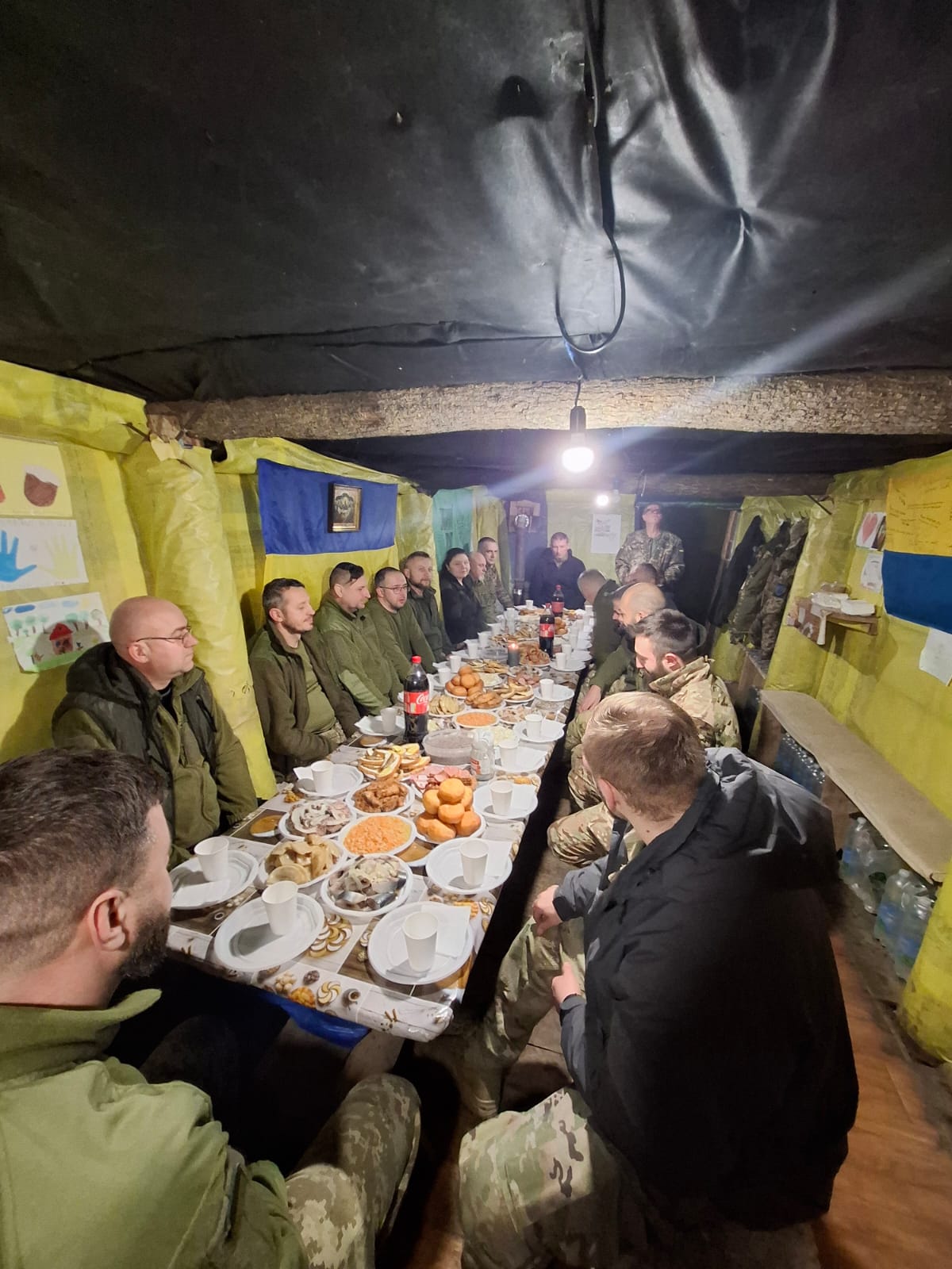 Новини Тернополя - фото з З молитвою і кутею: як наші воїни відзначили Різдво Христове