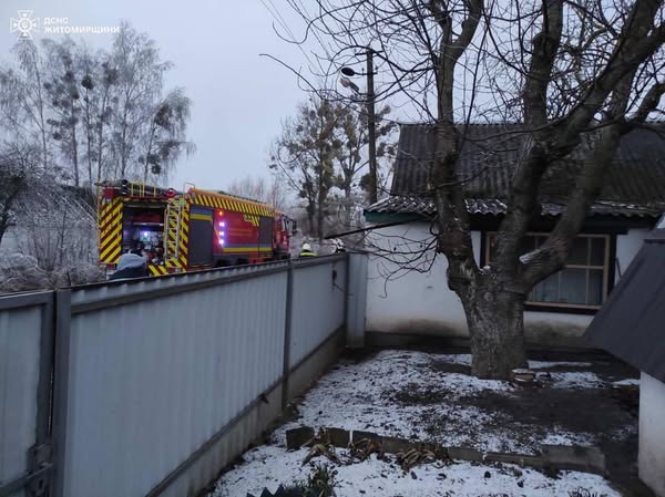 Новини Житомира - фото з 68-річний чоловік загинув на пожежі на Звягельщині
