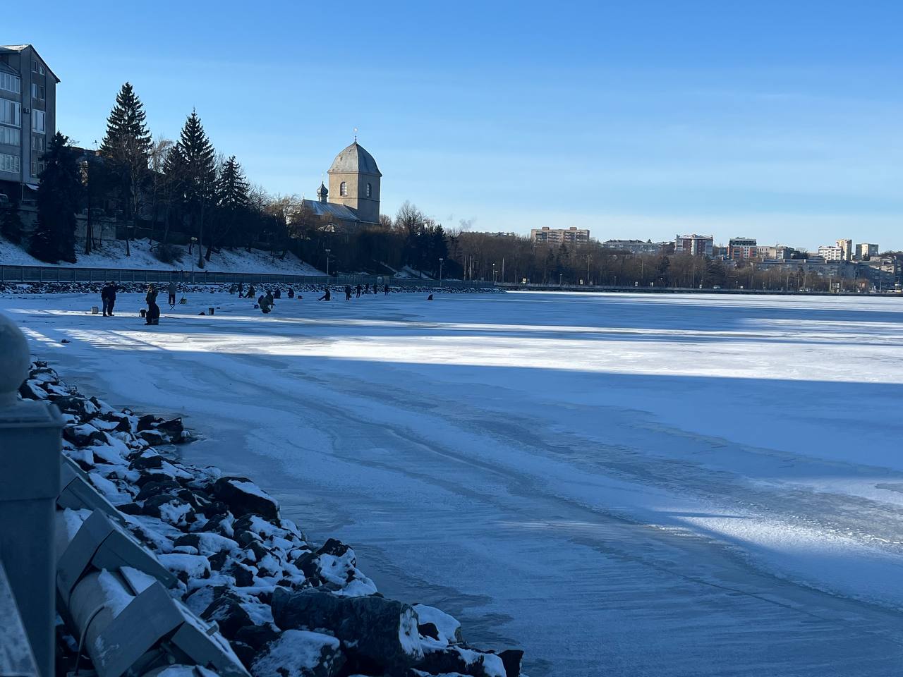 Новини Тернополя - фото з Зимовий Тернопіль: який вигляд має місто в обіймах холодної казки