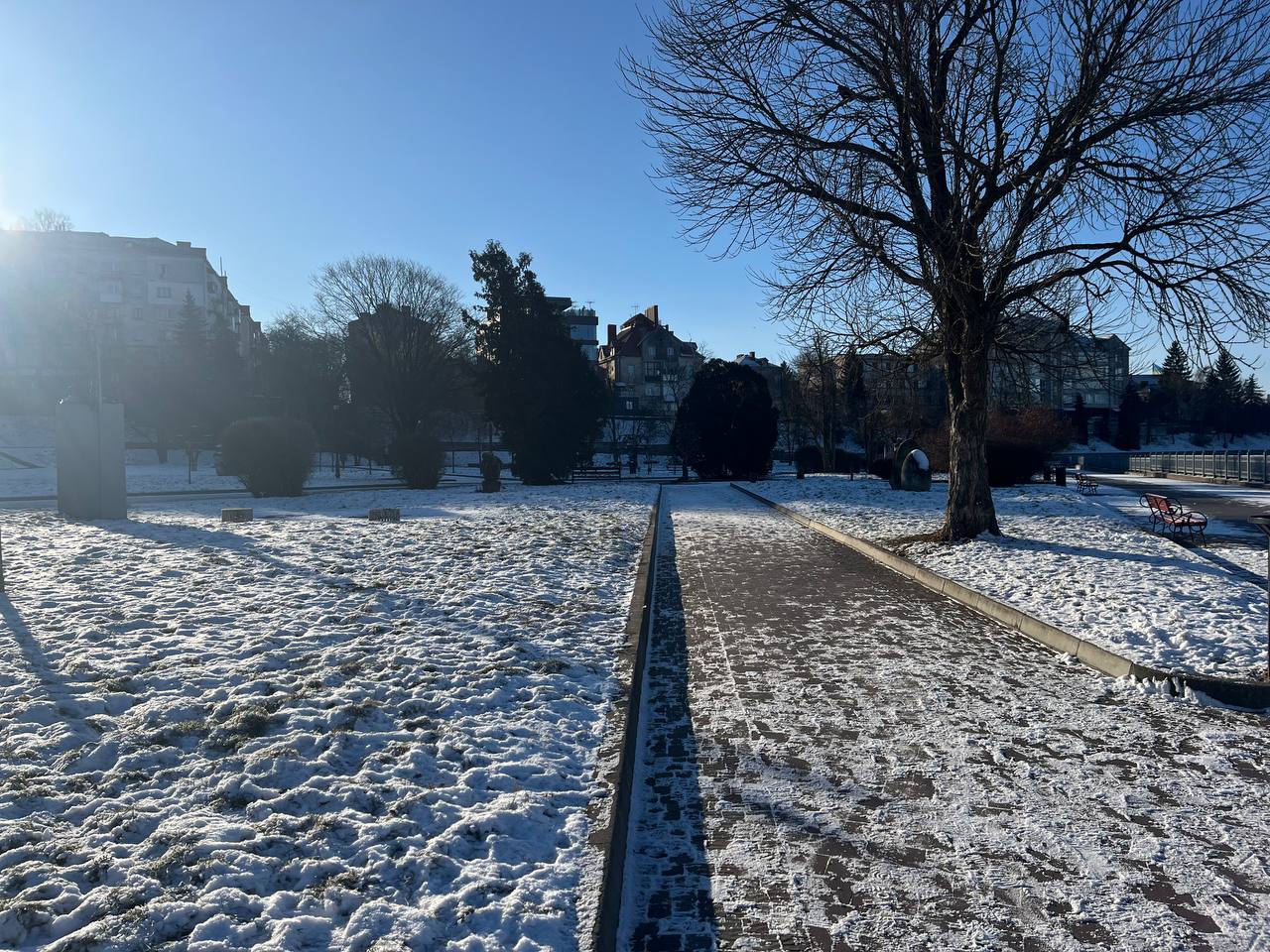 Новини Тернополя - фото з Зимовий Тернопіль: який вигляд має місто в обіймах холодної казки