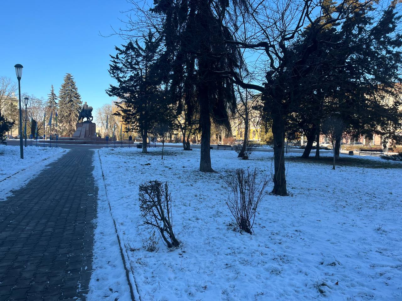 Новини Тернополя - фото з Зимовий Тернопіль: який вигляд має місто в обіймах холодної казки