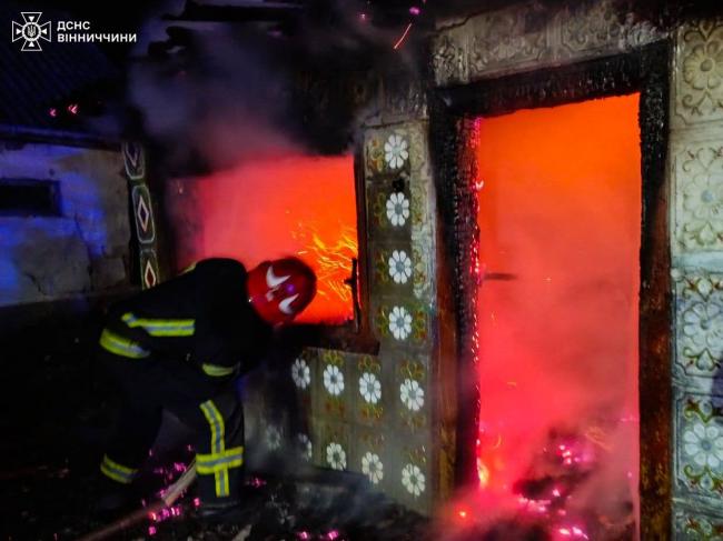 Новини Вінниці - фото з Пожежа в Липовецькій громаді забрала життя 42-річного чоловіка