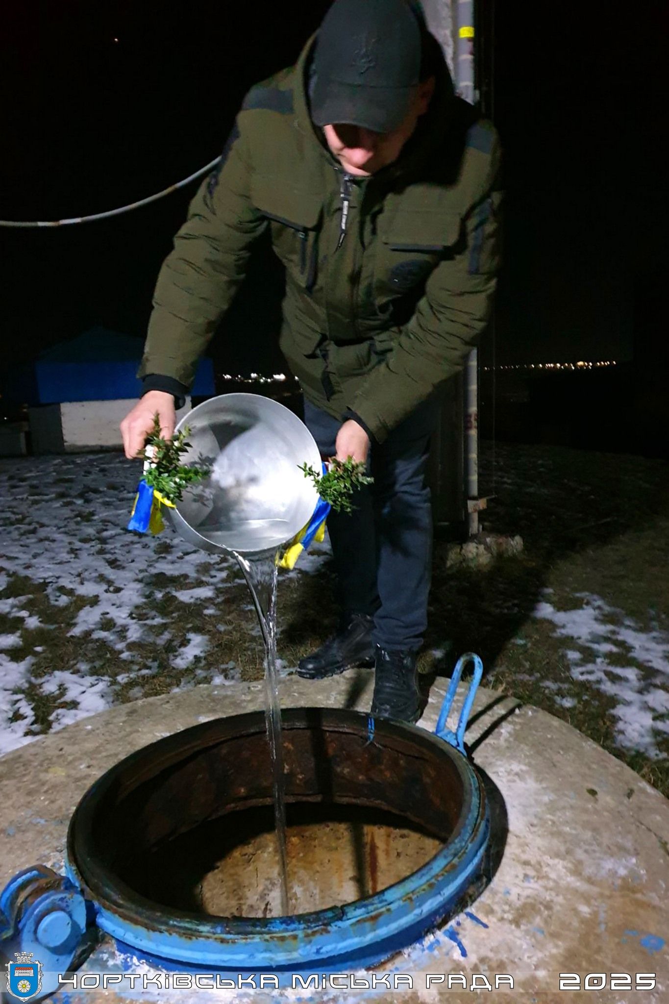 Новини Тернополя - фото з На свято Водохреща на водозаборі Чорткова освятили воду