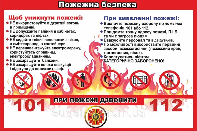 Пожежна безпека – Фонтанська сільська рада