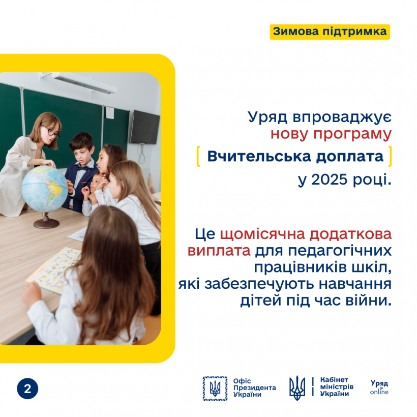 Новини Тернополя - фото з Хто отримає вчительську доплату у 2025 році?