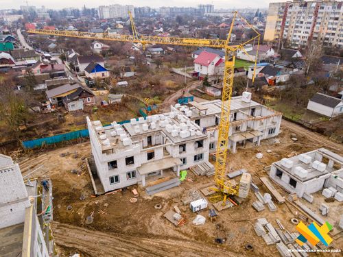 Новини Житомира - фото з У Житомирі звели перший корпус із чотирьох в житловому комплексі для ВПО