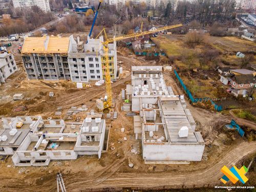 Новини Житомира - фото з У Житомирі звели перший корпус із чотирьох в житловому комплексі для ВПО