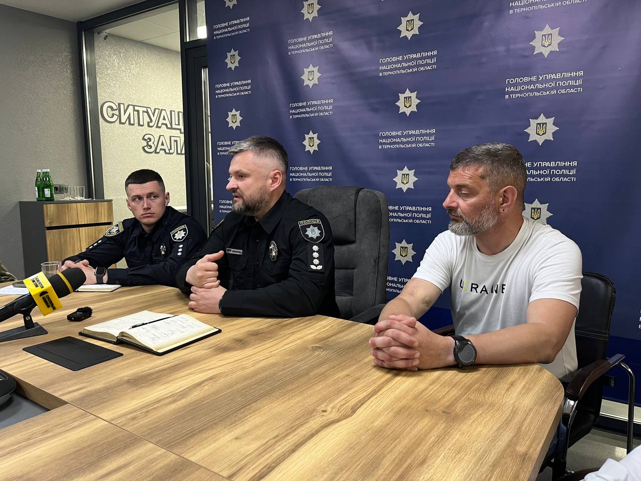 Новини Тернополя - фото з Михайло Діанов пішов служити в поліцію, хто ще з ветеранів доєднався