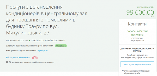 Новини Тернополя - фото з У Домі печалі встановлять кондиціонери: скільки грошей планують витратити