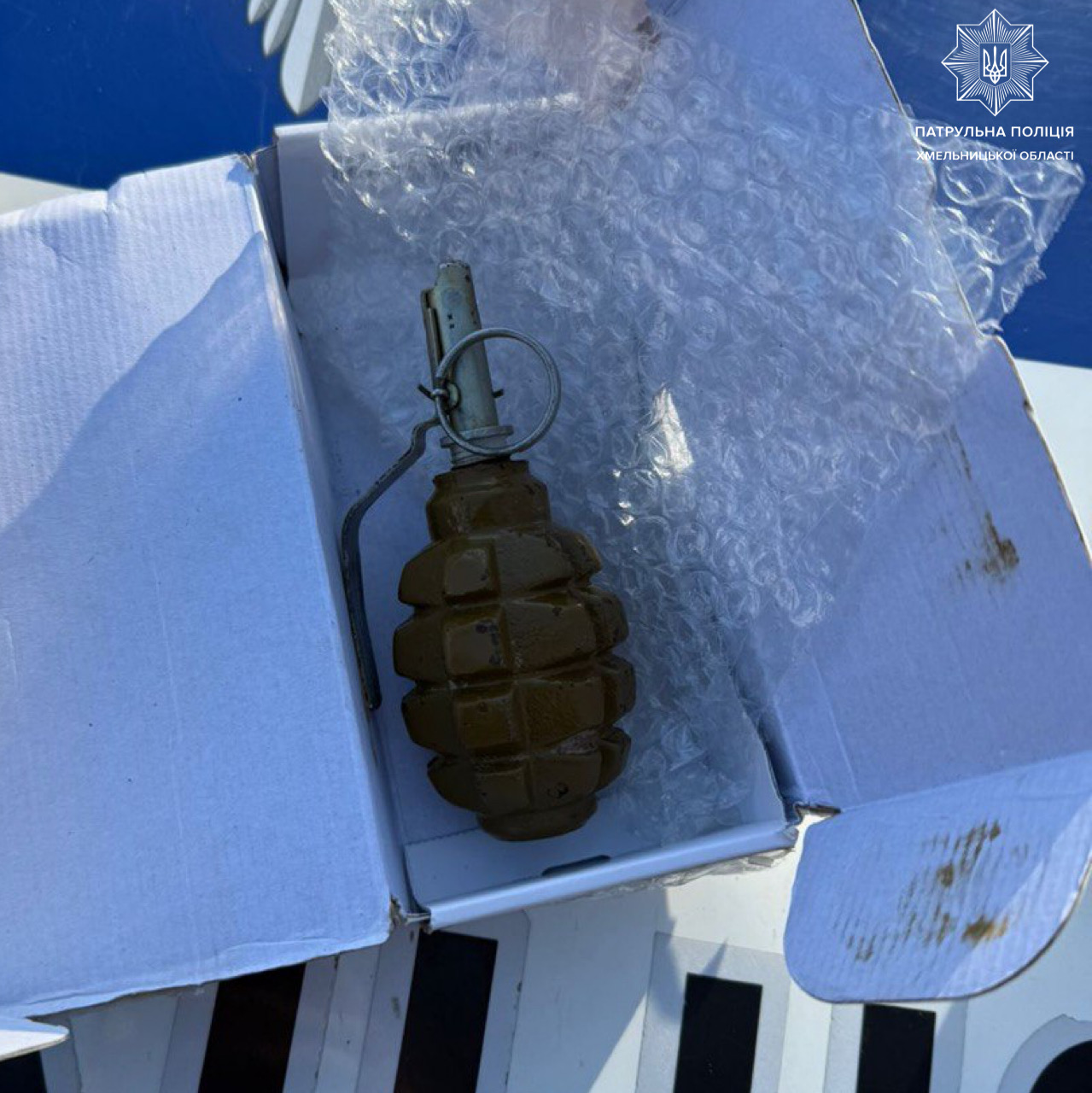 Новини Хмельницького - фото з Від гранат до наркотиків: поліцейські знайшли заборонене в автівках хмельничан