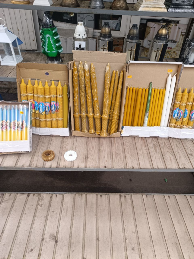 Новини Тернополя - фото з Скільки коштують свічки на Стрітення та які можна купити на ринку в Тернополі