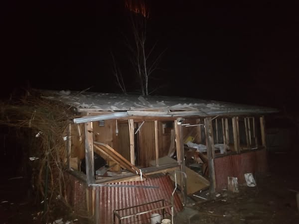 Новини Житомира - фото з Внаслідок нічної повітряної атаки пошкоджено 6 приватних будинків у двох населених пунктах Житомирщини