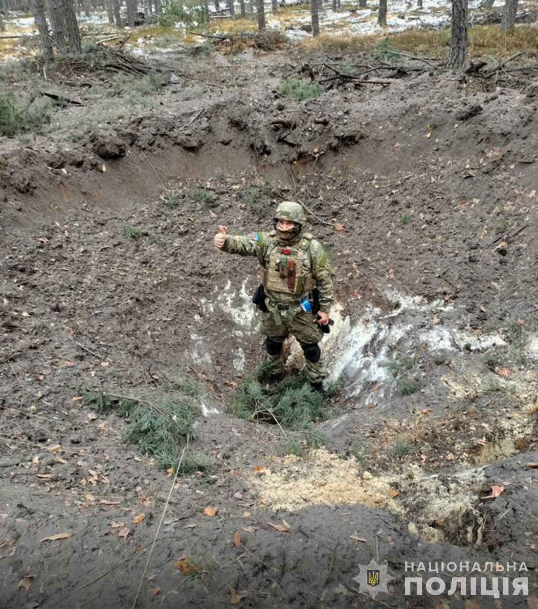 на житомирщині вибухотехніки поліції знищили бойову частину ворожого безпілотника