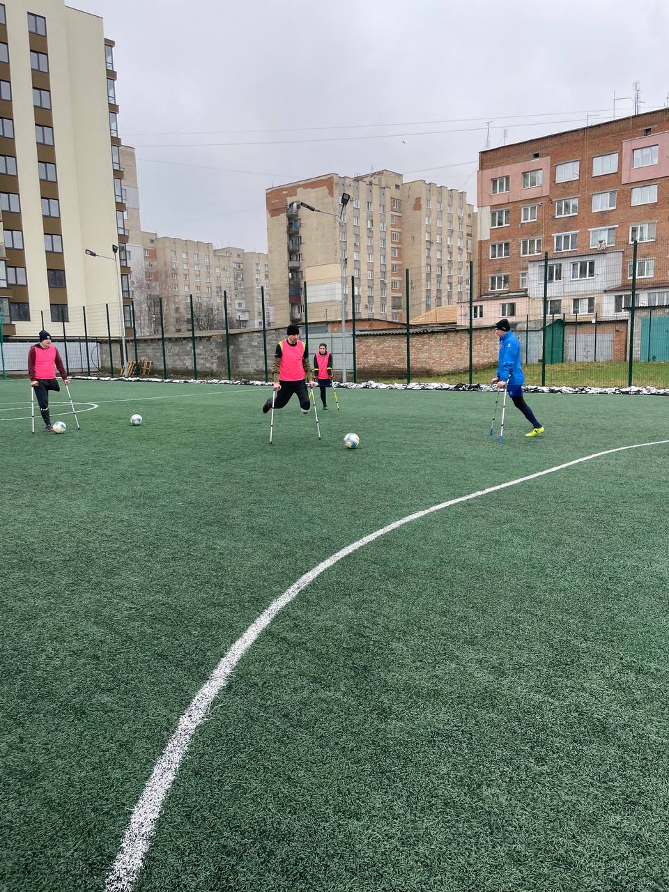 Новини Вінниці - фото з У Вінниці розпочалися тренування з ампфутболу