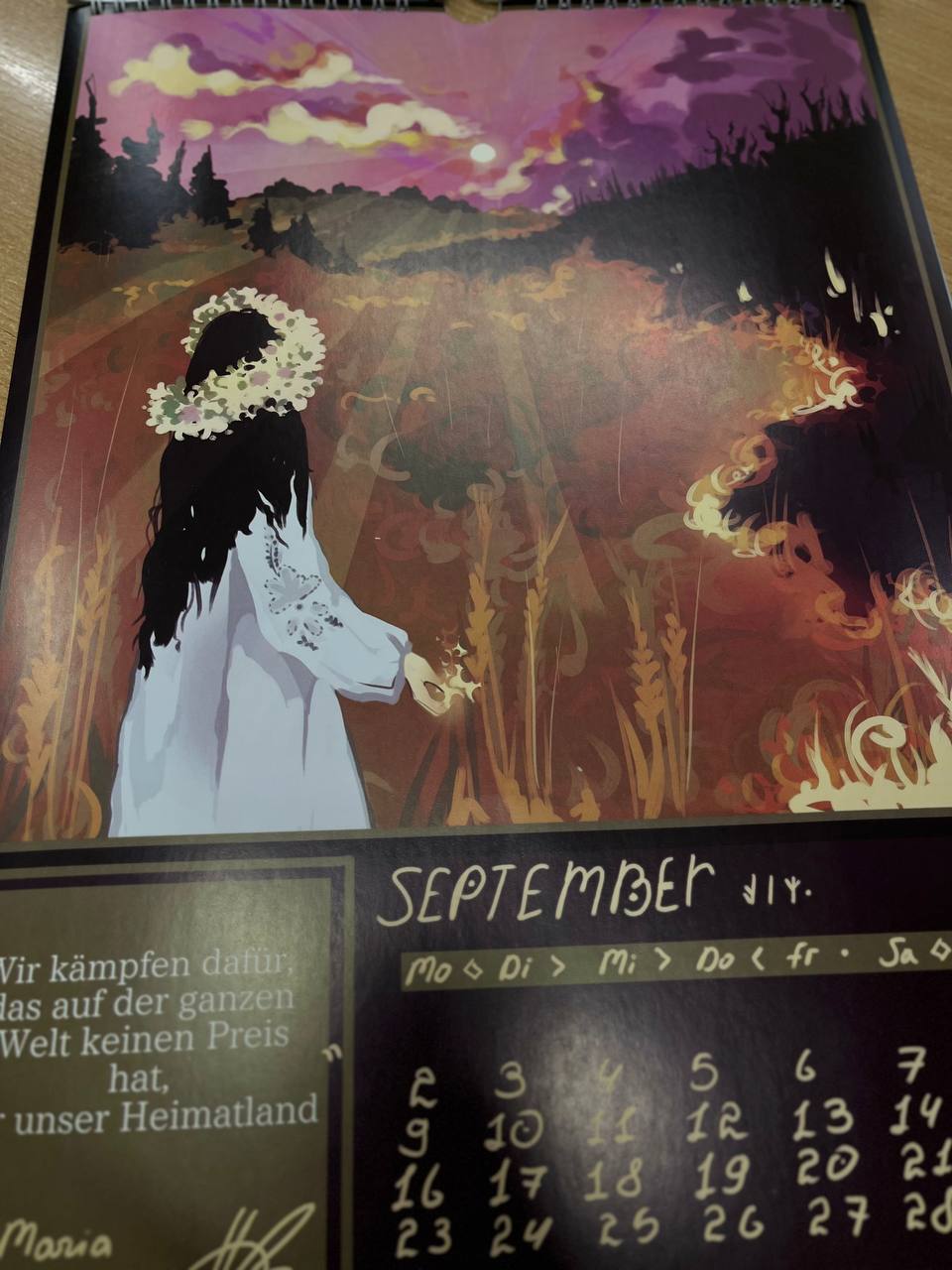 Новини Тернополя - фото з Учні Тернополя створили ексклюзивний календар та зібрали понад 90 тис. грн на армію