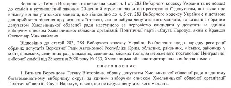 Новини Хмельницького - фото з Хто замінить Крупу? Дізналися про майбутнього депутата Хмельницької облради