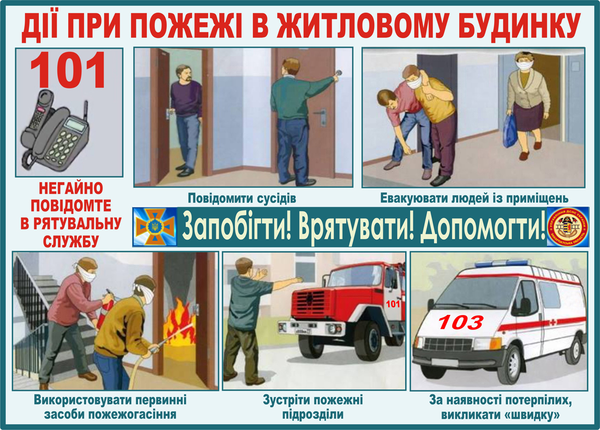 Як діяти під час пожежі в будинку чи квартирі – поради від закарпатських  рятувальників | Іршавська районна державна адміністрація