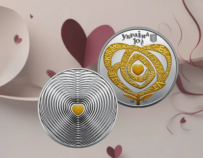Новини Козятина - фото з Нацбанк вводить в обіг пам’ятну монету «Сила кохання»