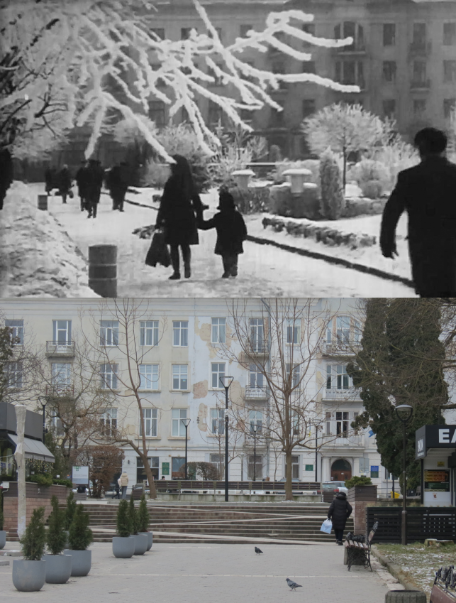 Новини Тернополя - фото з Тернопіль 54 роки тому: як змінився зимовий центр міста