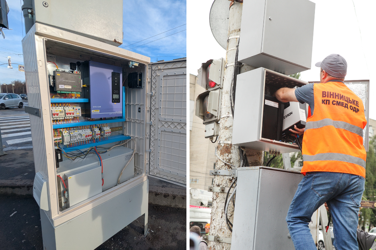 Новини Вінниці - фото з У Вінниці ще 19 світлофорів обладнають акумуляторами: скільки це коштуватиме