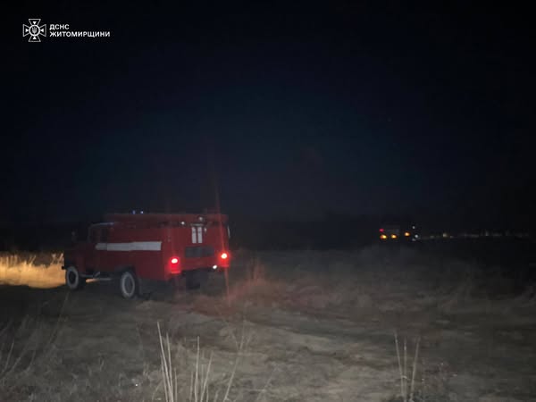 Новини Житомира - фото з За добу в природних екосистемах області виникло 8 пожеж - вогонь охопив майже 10 га території