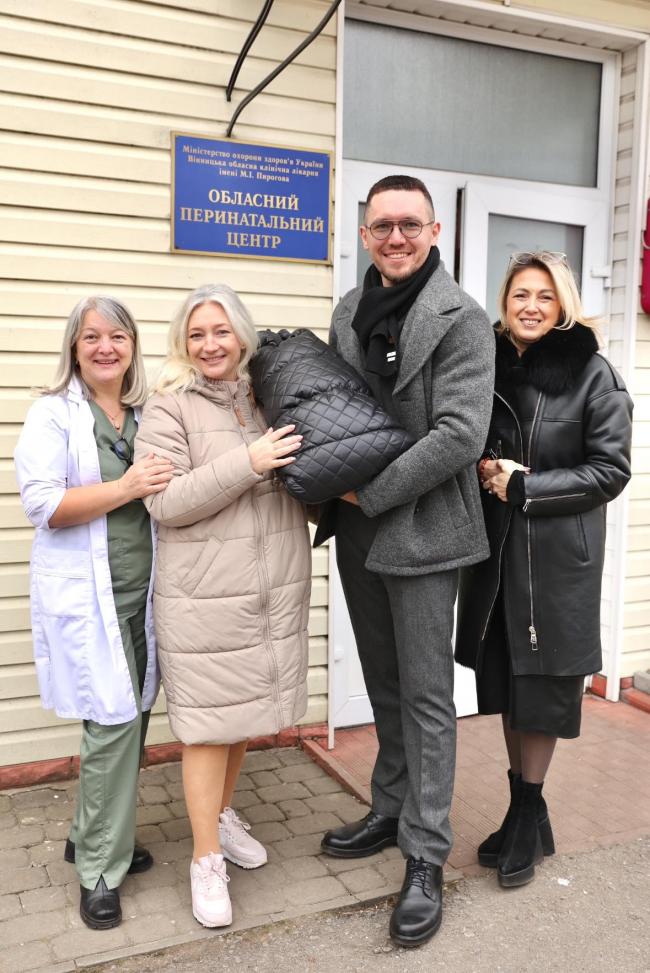 Новини Вінниці - фото з Першу заступницю голови Вінницької ОВА Наталю Заболотну виписали з пологового