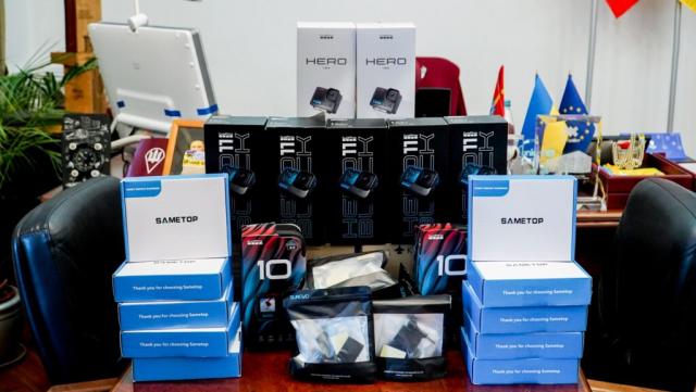 Новини Житомира - фото з Очільники області разом з благодійниками передали захисникам українського неба обладнання для виконання бойових завдань