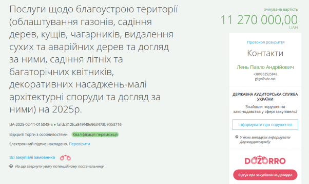 Новини Тернополя - фото з Понад 11 мільйонів планують витратити на догляд за насадженнями в Тернополі