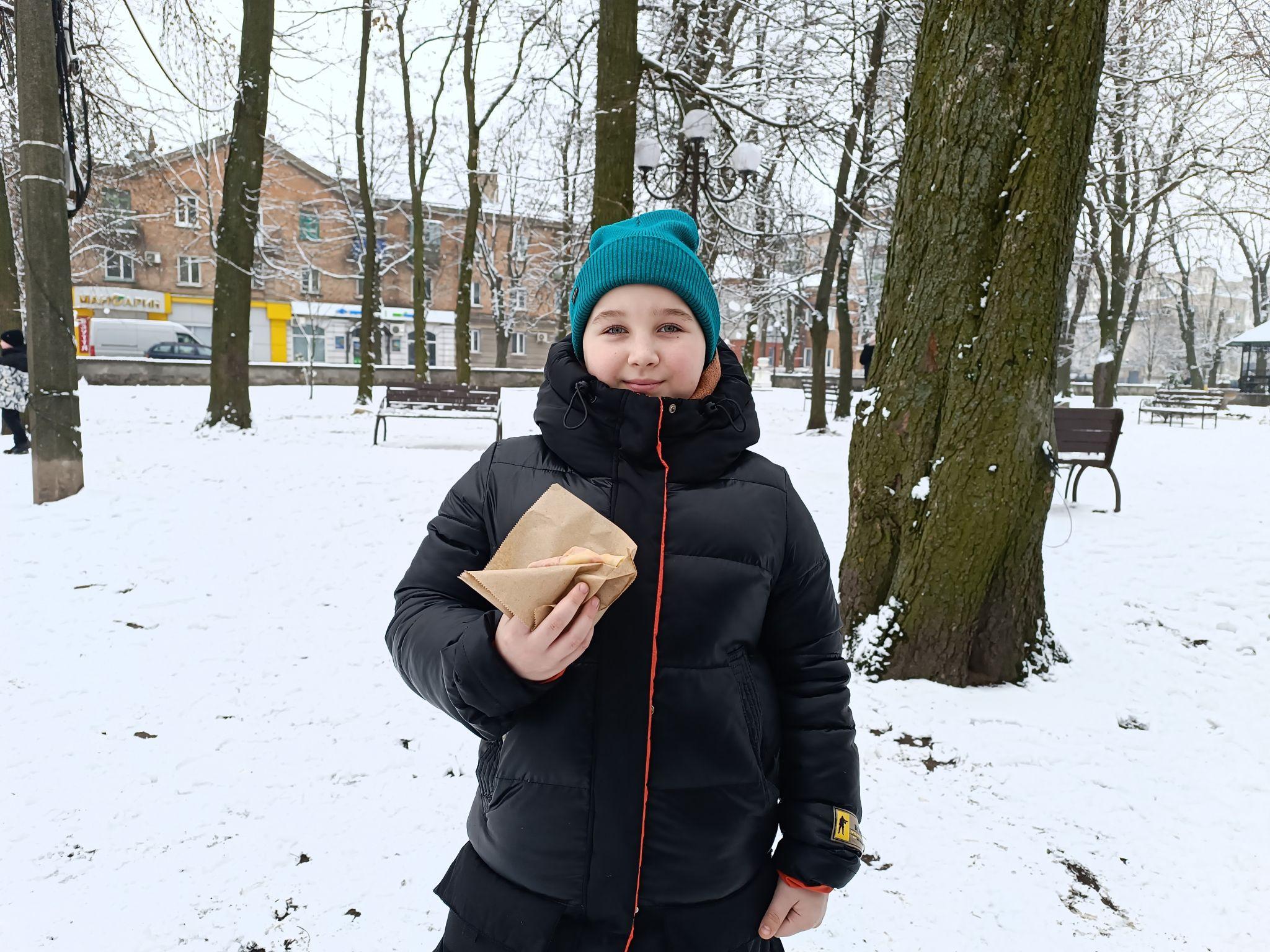 Новини Козятина - фото з Пригощали млинцями у перший день весни