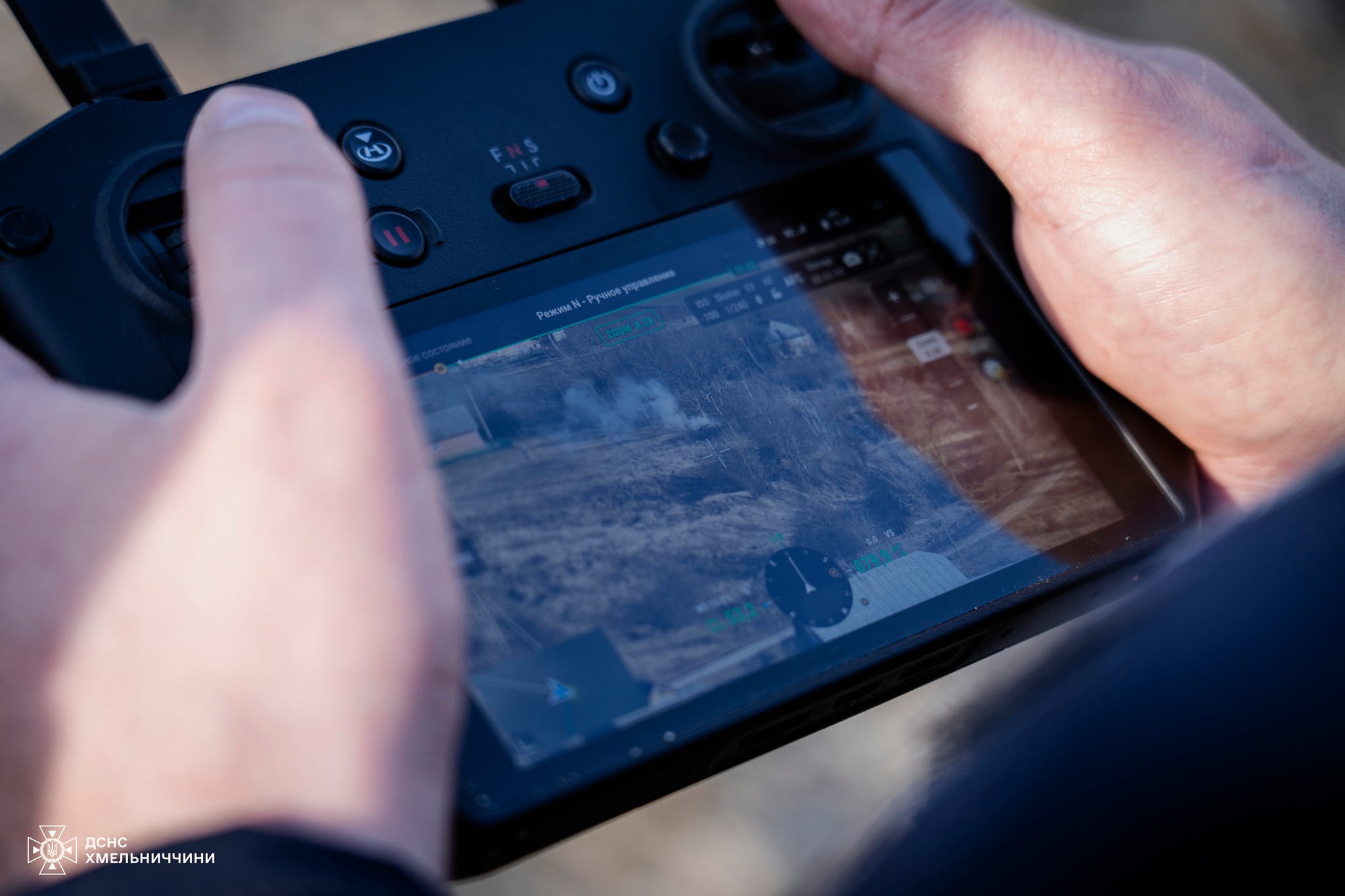 Новини Хмельницького - фото з На Хмельниччині паліїв сухої рослинності шукали дронами На зображенні може бути: текст