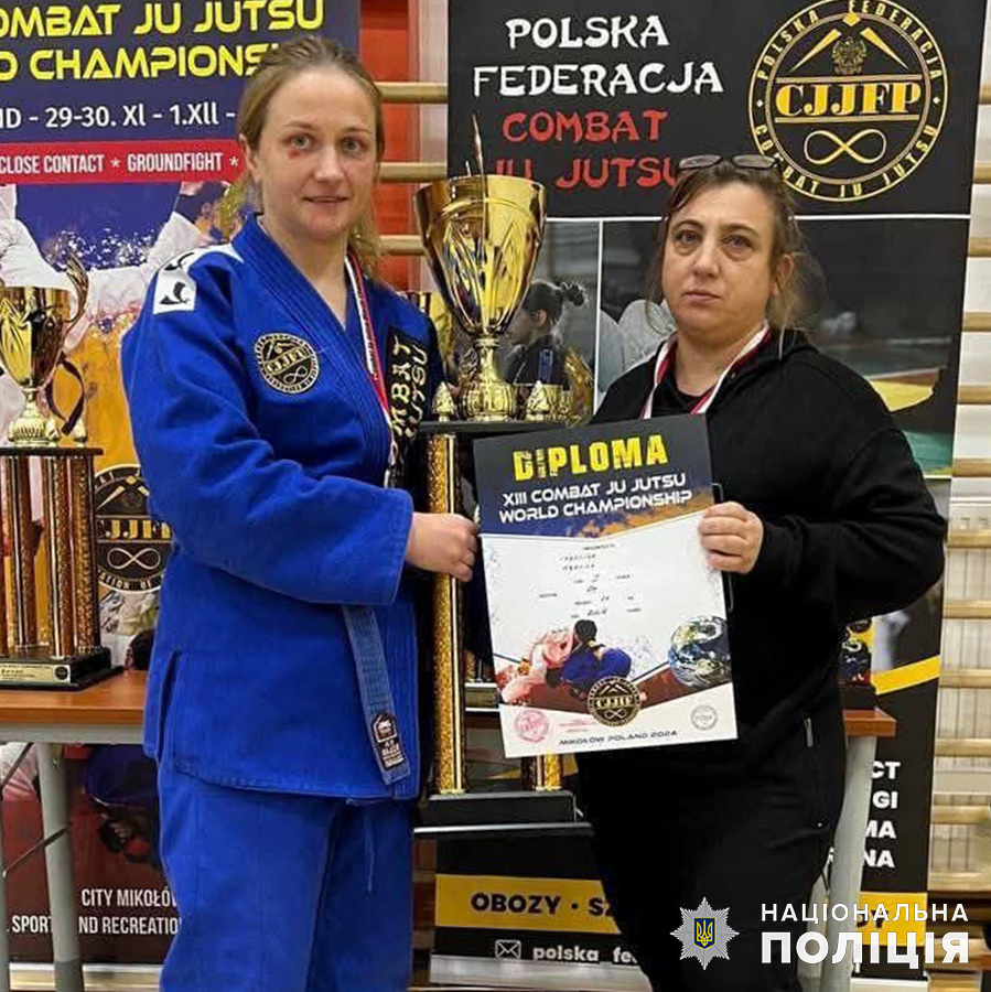 житомирська поліцейська вероніка кратюк – чемпіонка світу та призерка чемпіонату україни