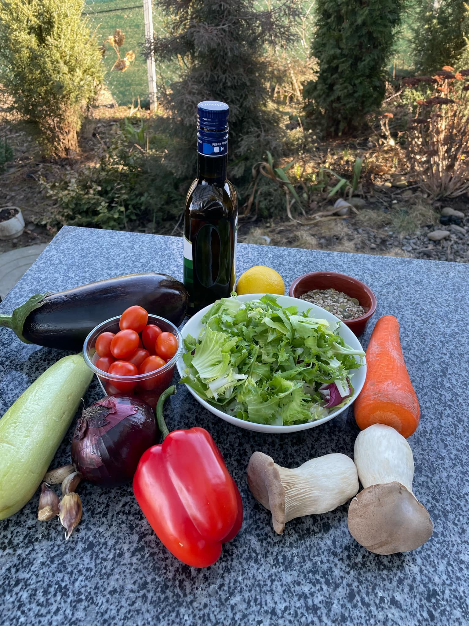 Новини Тернополя - фото з Гриль-салат та баклажан на вугіллі – страва від коваля