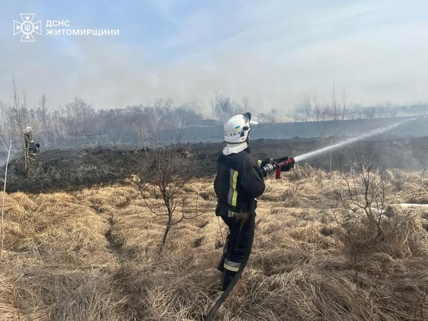 Новини Житомира - фото з Через підпал сухостою у Житомирському районі постраждав 75-річний чоловік